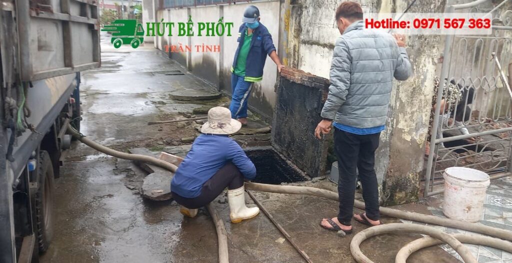 Hút bể phốt Nam Định giá rẻ - chuyên nghiệp