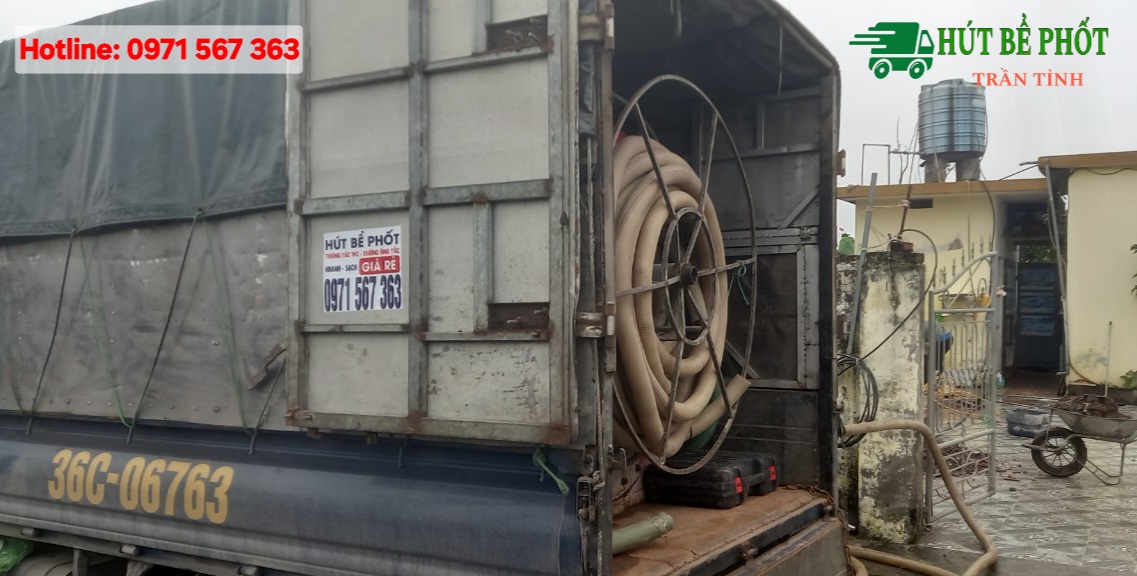 Dịch vụ hút bể phốt tại Hải Hậu, Nam Định của Trần Tỉnh