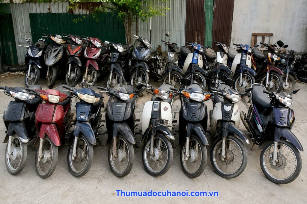 Thu Mua Xe Máy Cũ Hà Nội Giá Cao| Xe Hỏng, Tai Nạn, Thanh Lý nhanh