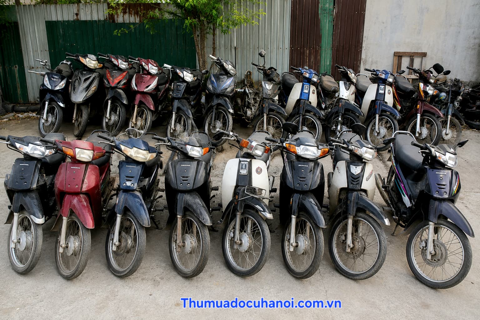 Thu Mua Xe Máy Cũ Hà Nội Giá Cao| Xe Hỏng, Tai Nạn, Thanh Lý nhanh
