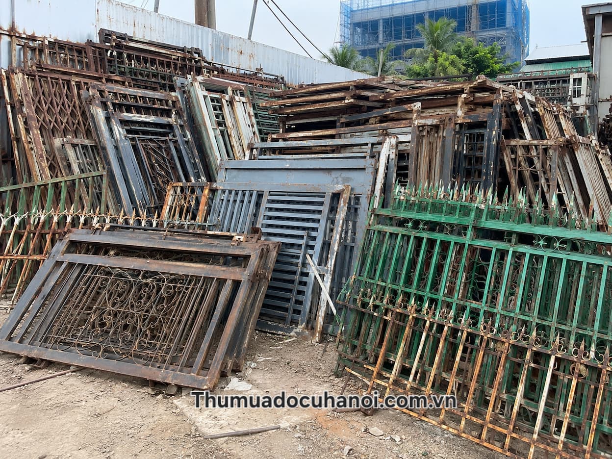Thu Mua Cửa Sắt Hàng rào Cũ Tại Hà Nội