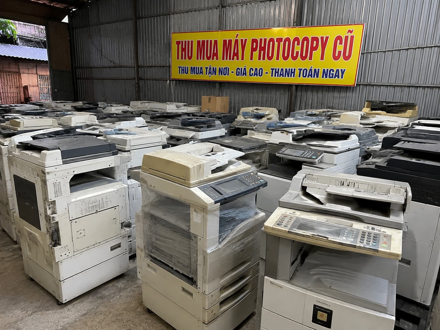 Thu Mua Máy Photocopy Cũ Hà Nội Tháo Dỡ, Vận Chuyển Miễn Phí