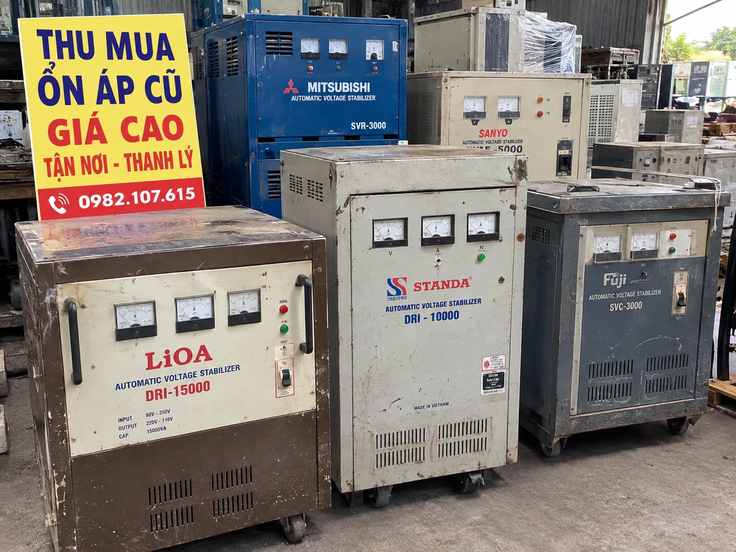 Thu Mua ổn áp Lioa Cũ Hà Nội Giá Cao Nhất Thanh Lý Trọn Gói