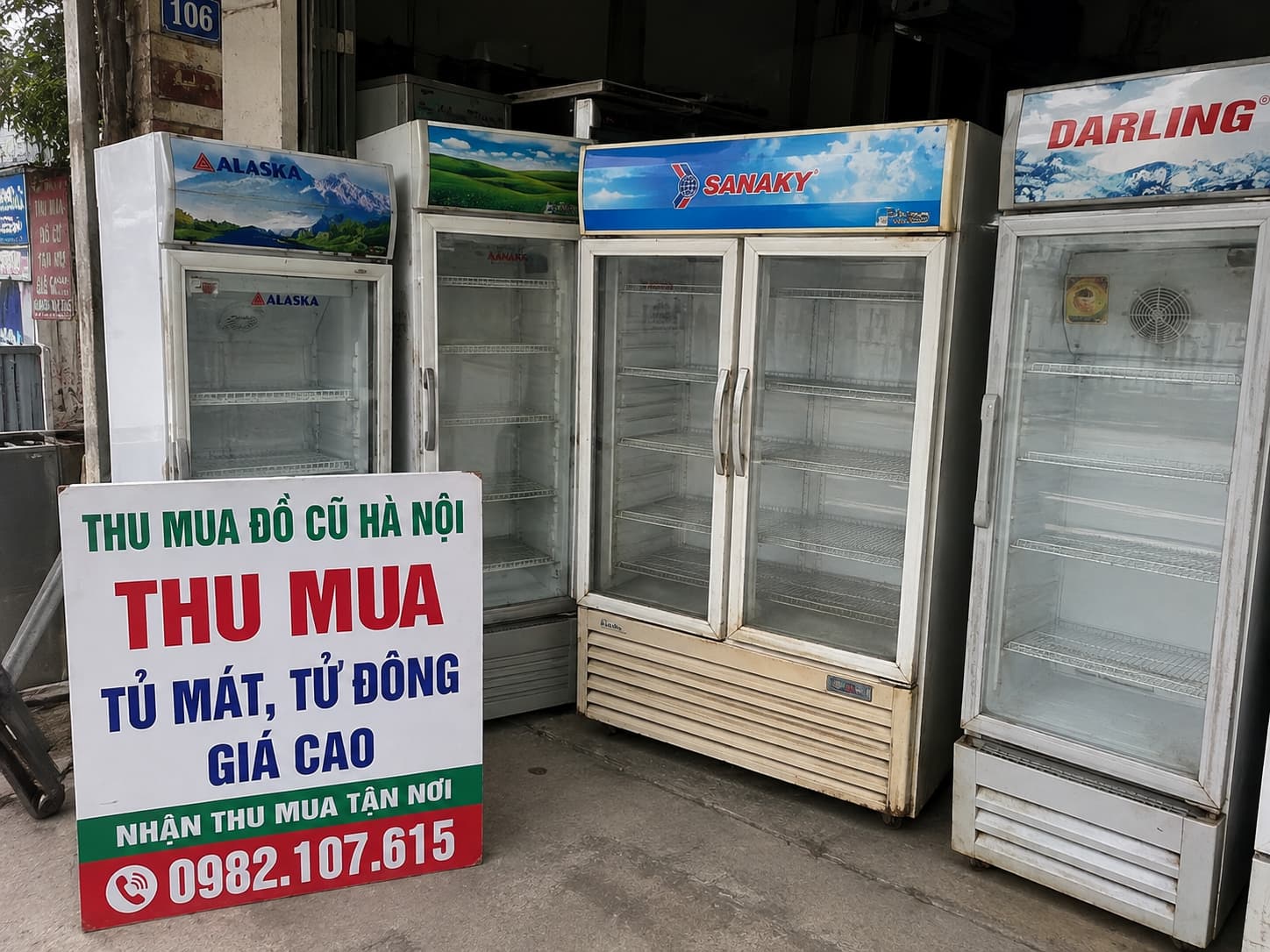 Thu Mua Tủ Mát Cũ Giá Cao Hà Nội Thanh Lý Siêu Nhanh