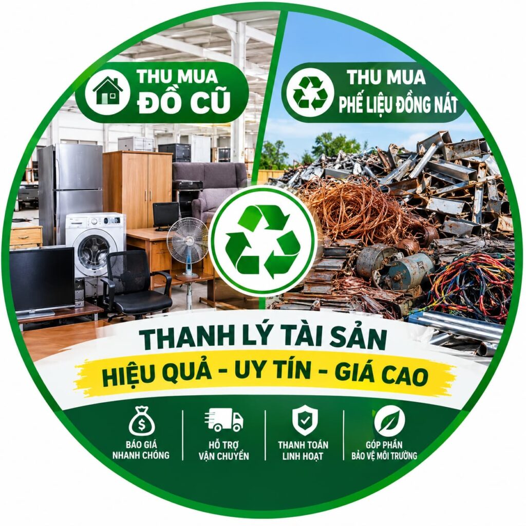So Sánh Dịch Vụ Thu Mua Đồ Cũ Và Phế Liệu Đồng Nát: Khác Nhau Thế Nào?