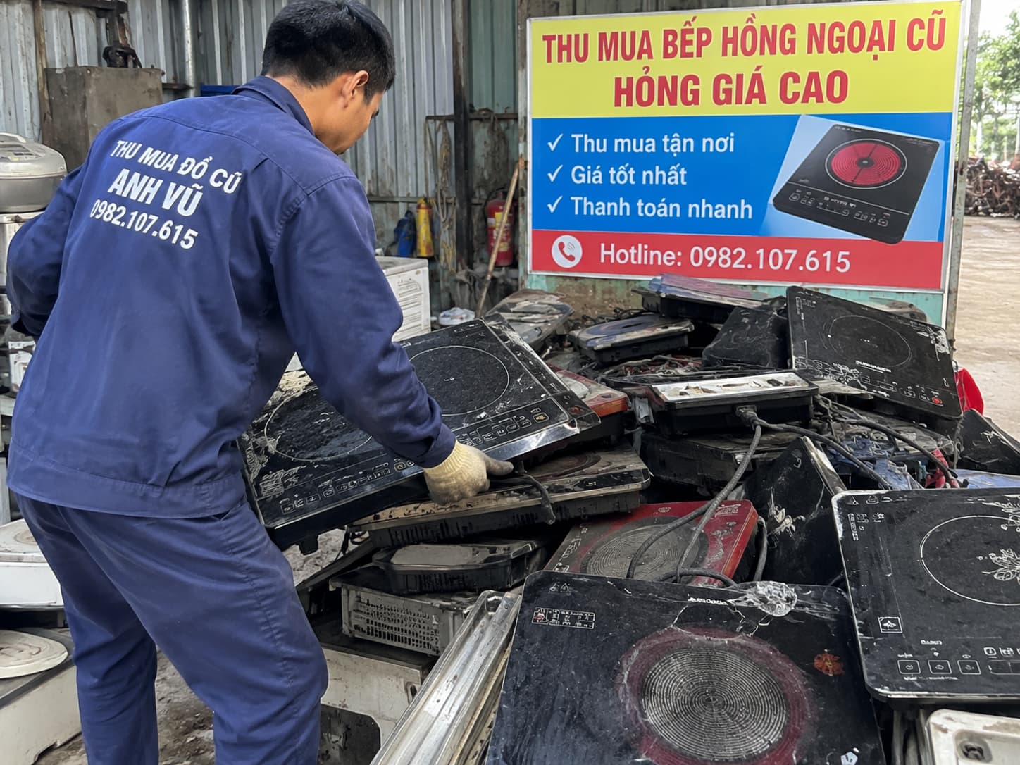 Thu Mua Bếp điện Cũ Hà Nội Giá Cao Mua Thanh lý Bếp Điện Cũ Hỏng SLL