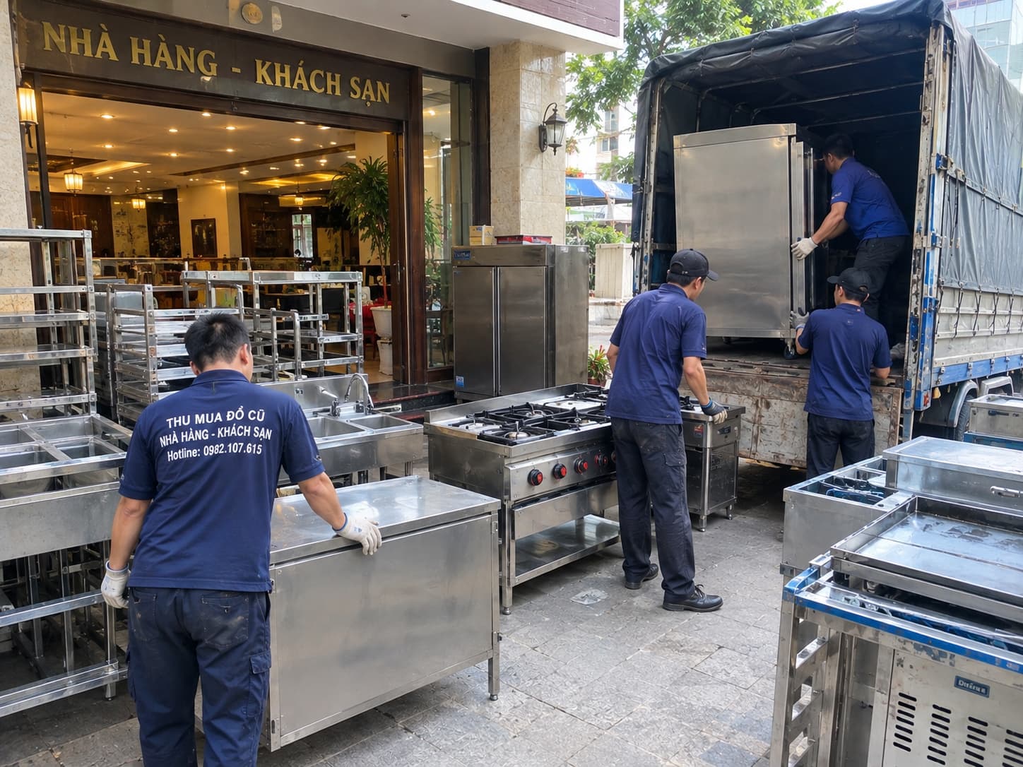 Thu Mua Đồ dùng Nhà Hàng, Khách Sạn Tại Hà Nội Uy Tín Giá cao