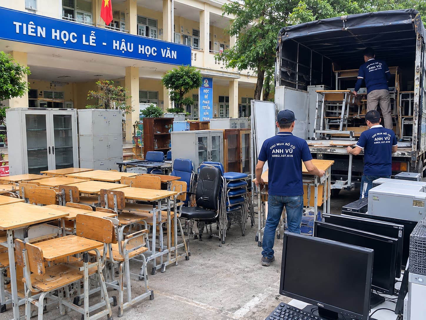 Thu Mua Đồ cũ Trường Học Hà Nội, Thanh Lý Trọn Gói