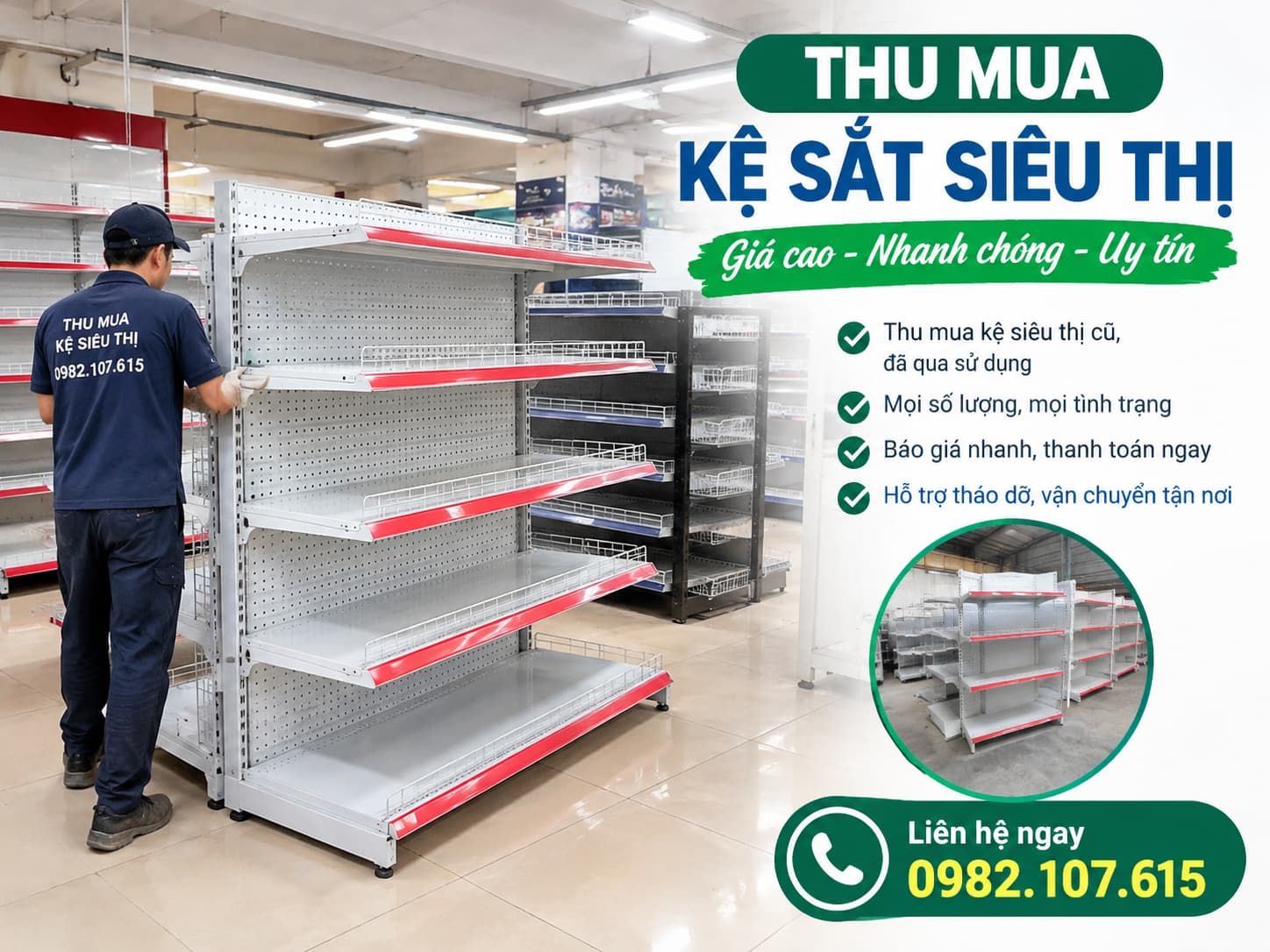 Thu Mua Kệ Siêu Thị Cũ Hà Nội Giá Cao, Thanh Lý Nhanh Gọn Giá Chuẩn