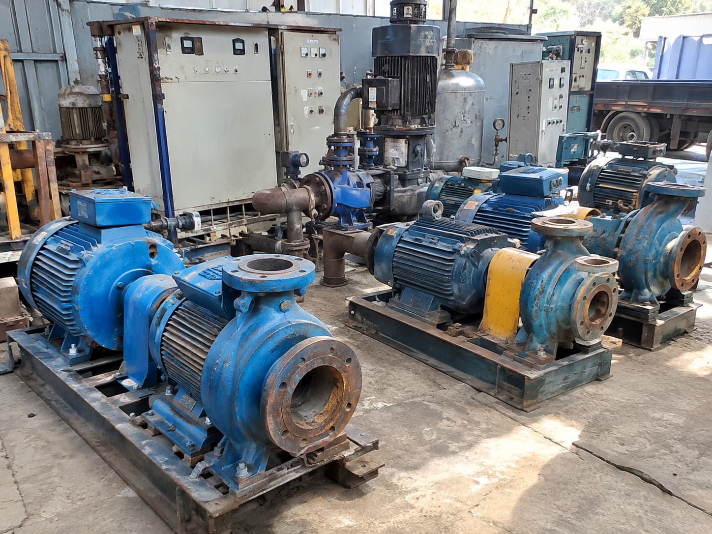 Thu Mua Máy Bơm công nghiệp Cũ Hà Nội Giá Cao, Hỗ Trợ Tháo Dỡ Trọn Gói