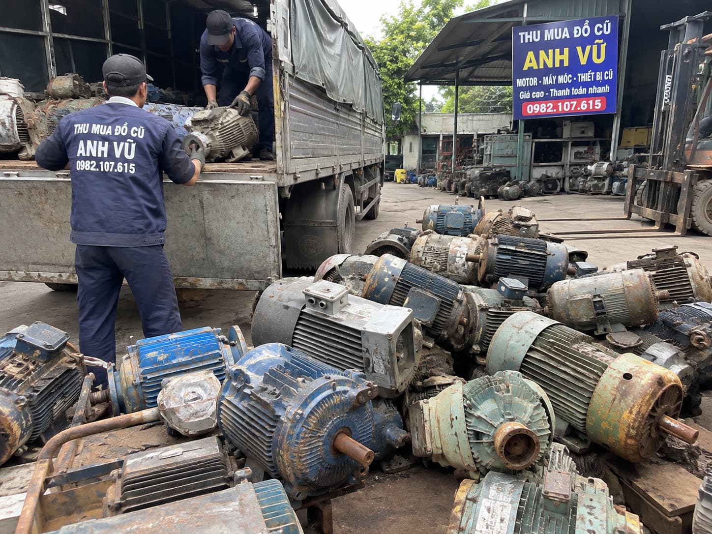 Thu Mua Mô tơ Cũ Hà Nội Giá Cao - Thanh Lý trọn gói Nhanh, Không Ngại Xa