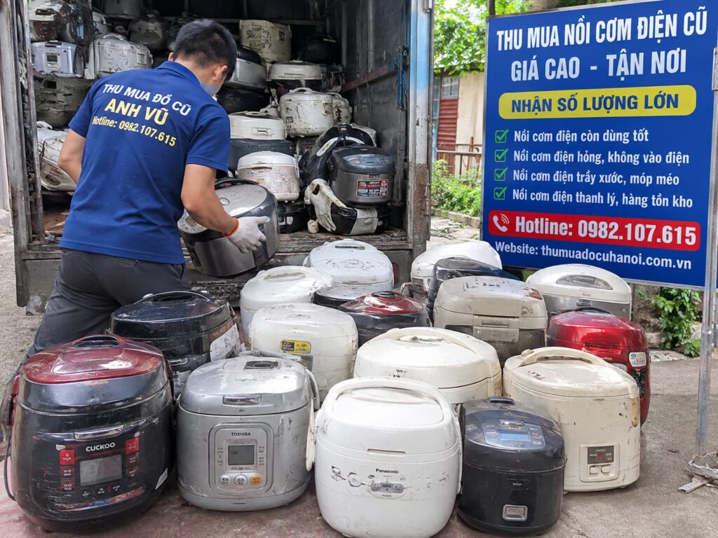 Thu Mua Nồi Cơm Điện Cũ Hà Nội Giá Cao, Không Ngại Xa SLL