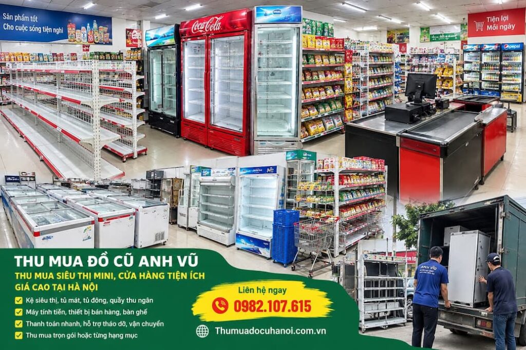 Thu Mua Siêu Thị Mini, Cửa Hàng Tiện Ích, Tạp Hóa Giá Cao Hà Nội