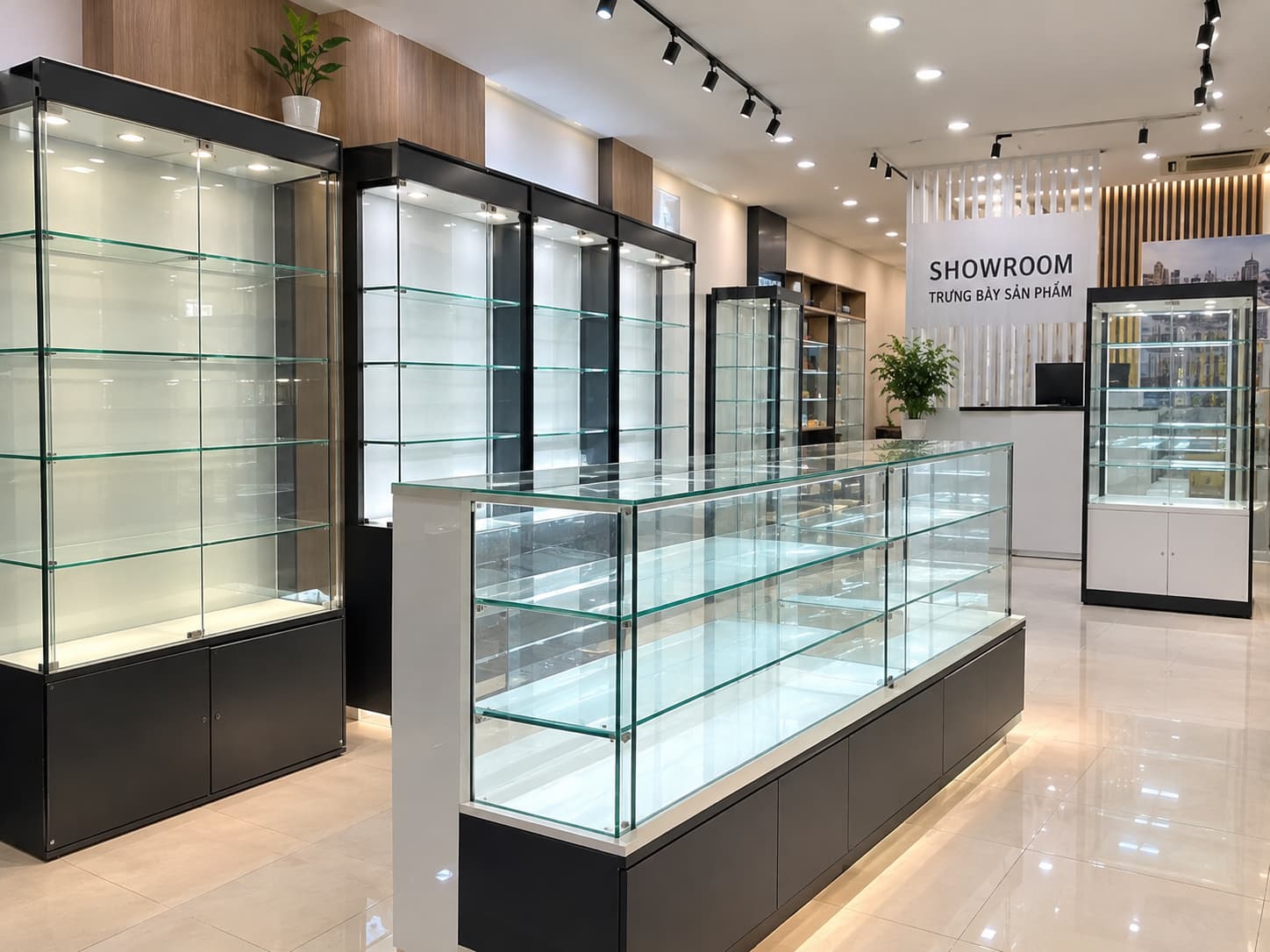 Thu Mua Tủ Trưng Bày Showroom Cũ Giá Cao Hà Nội, Thanh Lý Nhanh Tận Nơi